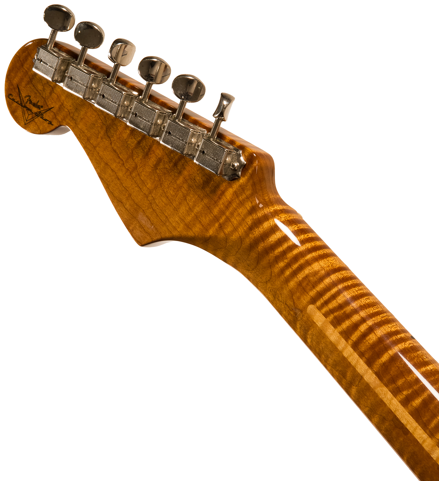 Fender Custom Shop Strat 1957 3s Trem Mn #r116646 - Lush Closet Classic Vintage Blonde - Guitare Électrique Forme Str - Variation 6