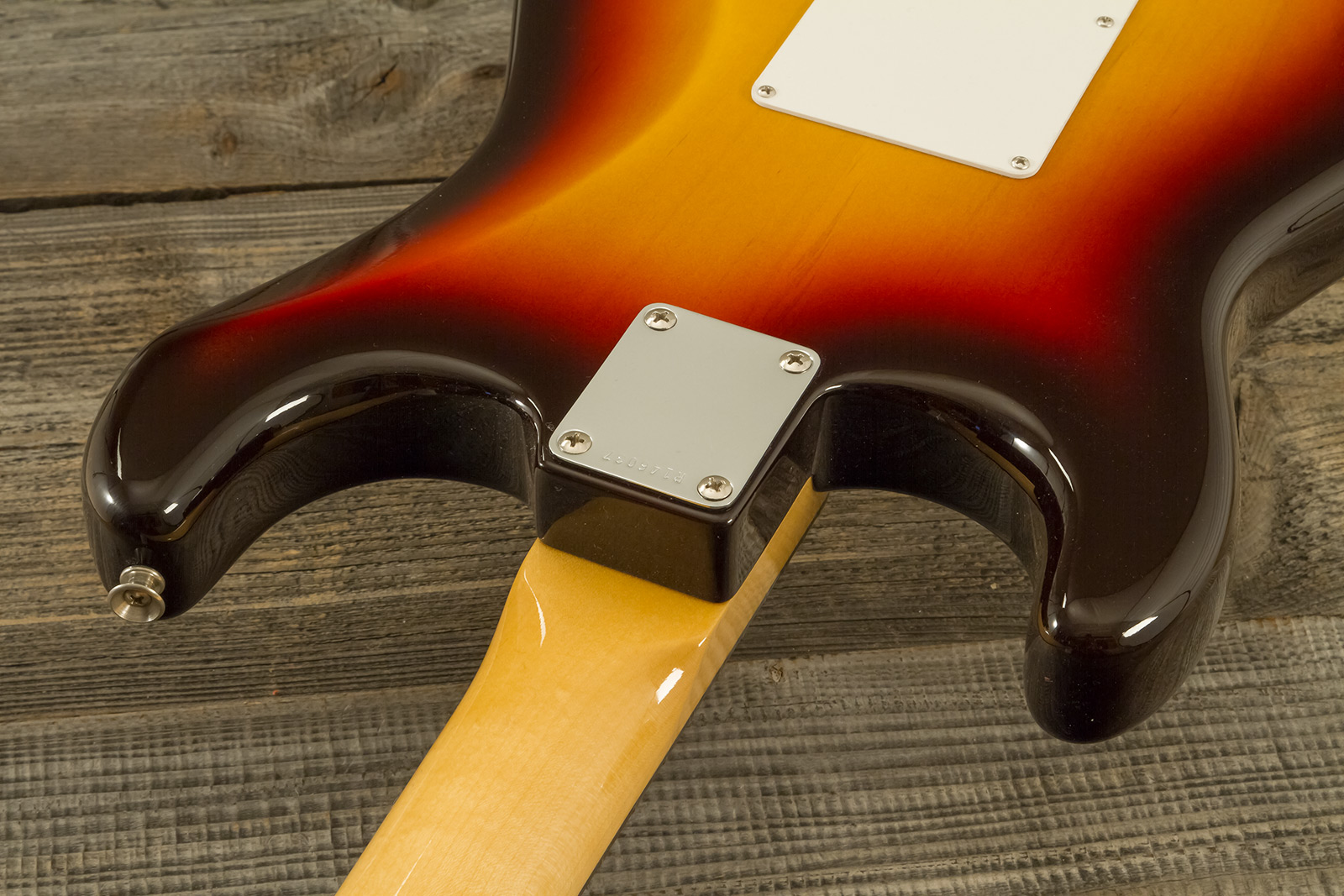 Fender Custom Shop Strat 1959 3s Trem Rw #r146037 - Time Capsule 3-color Sunburst - Guitare Électrique Forme Str - Variation 8