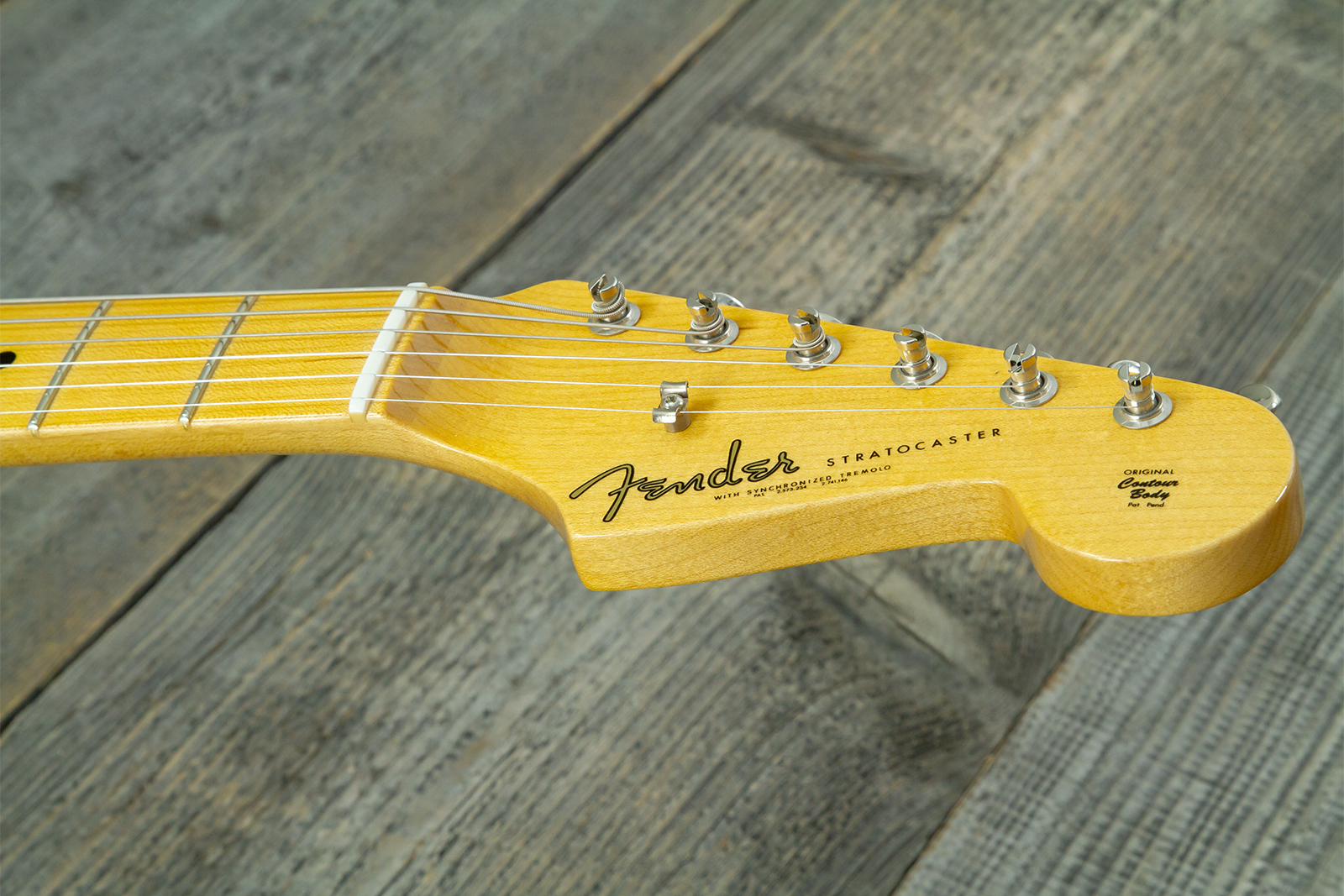 Fender Custom Shop Strat 1962 Vintage Custom 3s Trem Mn #r146869 - Time Capsule Sherwood Green Metallic - Guitare Électrique Forme Str - Variation 6