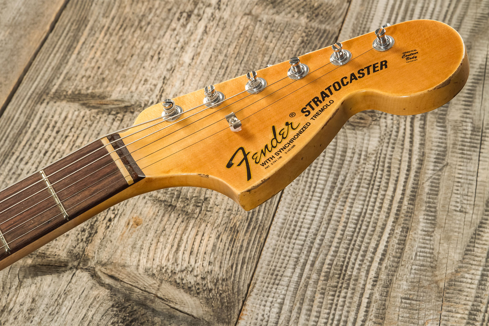 Fender Custom Shop Strat 1969 3s Trem Rw #r132166 - Heavy Relic Candy Tangerine - Guitare Électrique Forme Str - Variation 10