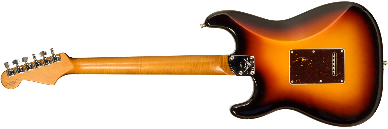 Fender Custom Shop Strat Elite 3s Trem Mn #xn15588 - Nos 3-color Sunburst - Guitare Électrique Forme Str - Variation 1