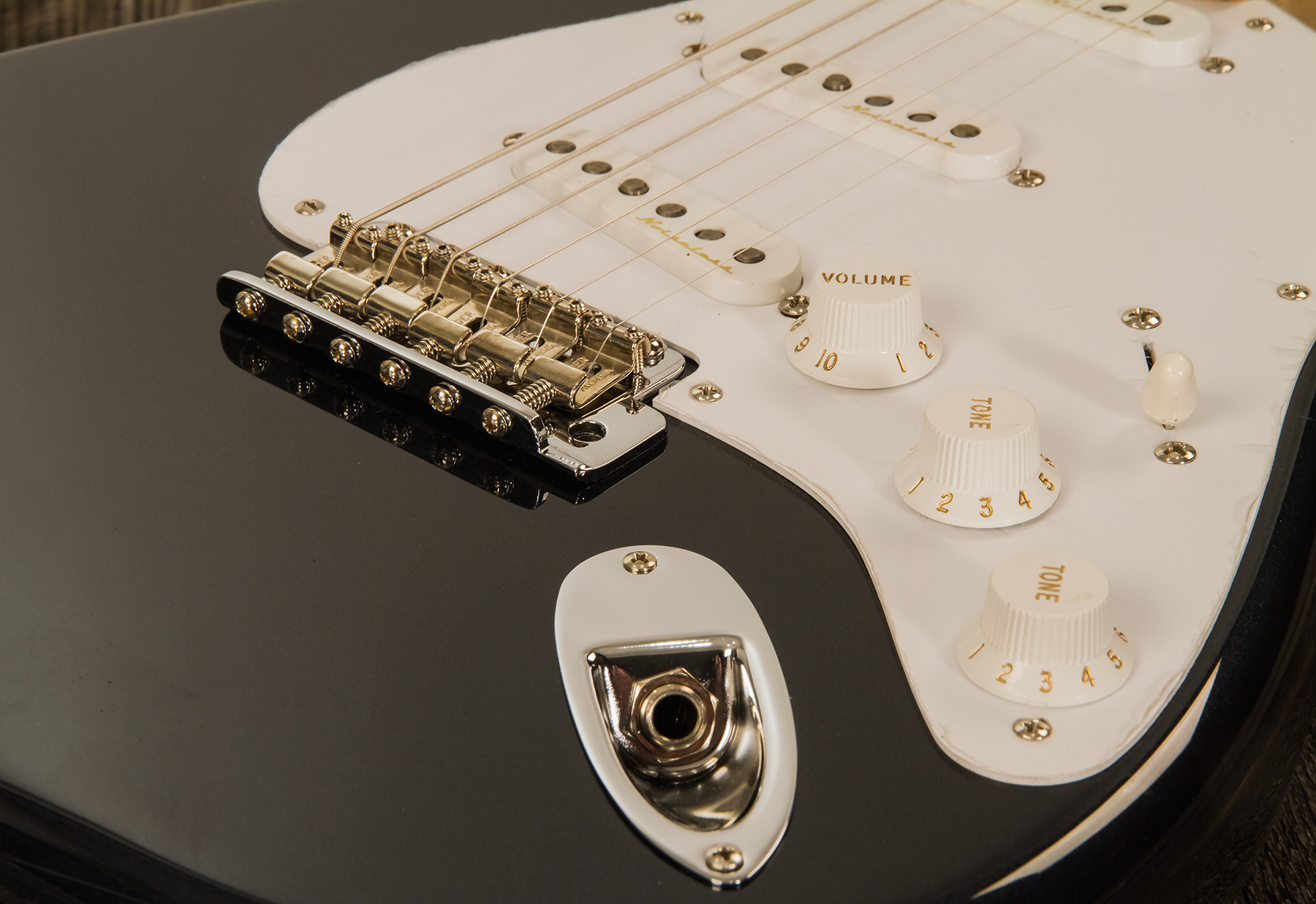 Fender Custom Shop Strat Eric Clapton Signature 3s Trem Mn #cz562539 - Nos Mercedes Blue - Guitare Électrique Forme Str - Variation 5