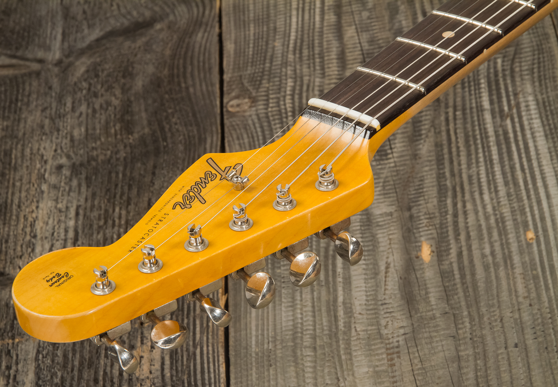 Fender Custom Shop Strat Postmodern 3s Trem Rw #xn13616 - Journeyman Relic Aged Black - Guitare Électrique Forme Str - Variation 6