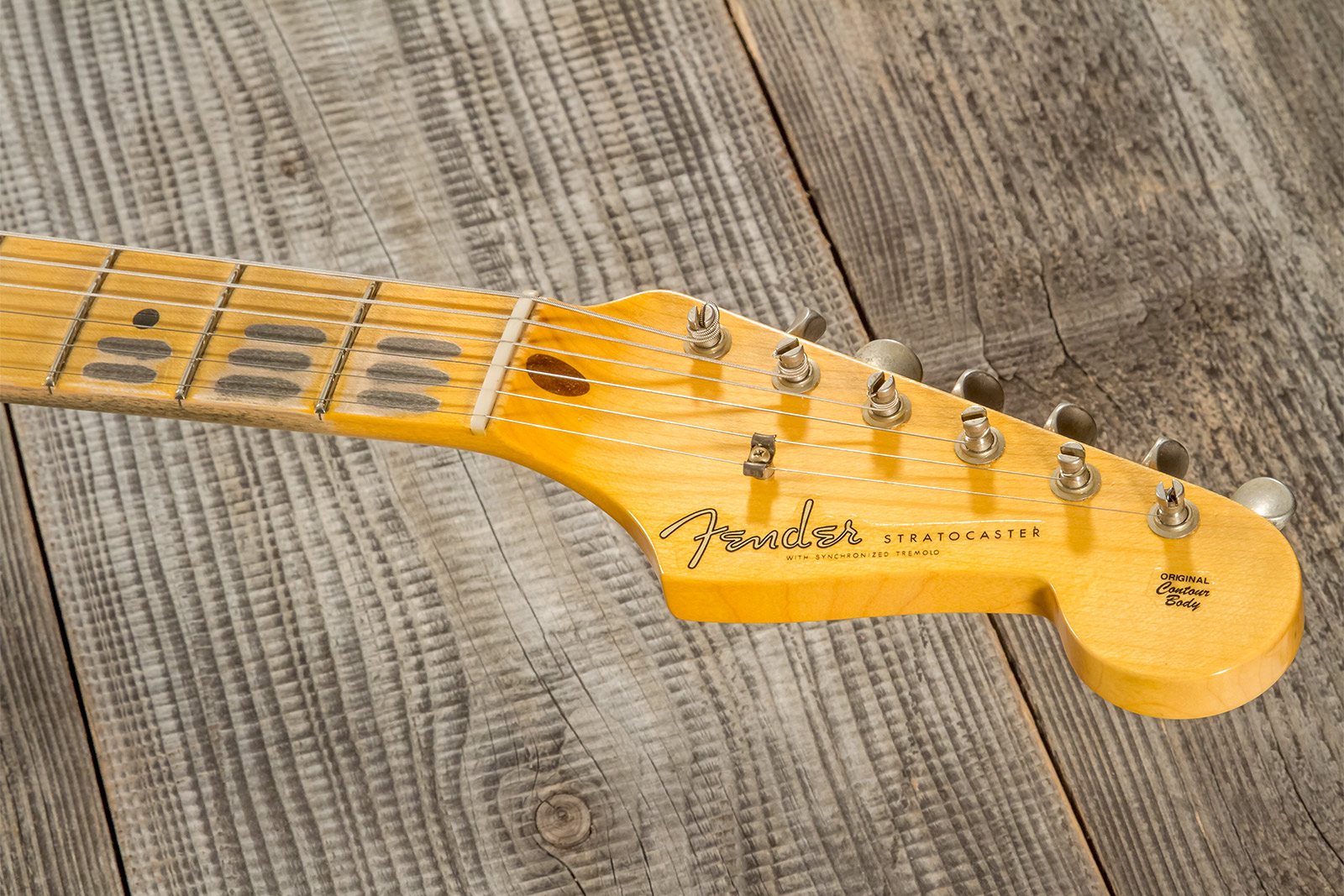 Fender Custom Shop Strat Tomatillo Special 3s Trem Mn #cz571194 - Journeyman Relic Aged Sonic Blue - Guitare Électrique Forme Str - Variation 9
