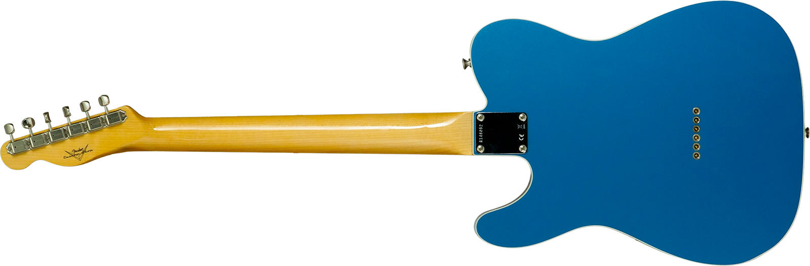 Fender Custom Shop Tele 1959 Vintage Custom 2s Ht Rw #r148052 - Time Capsule Lake Placid Blue - Guitare Électrique Forme Tel - Variation 2