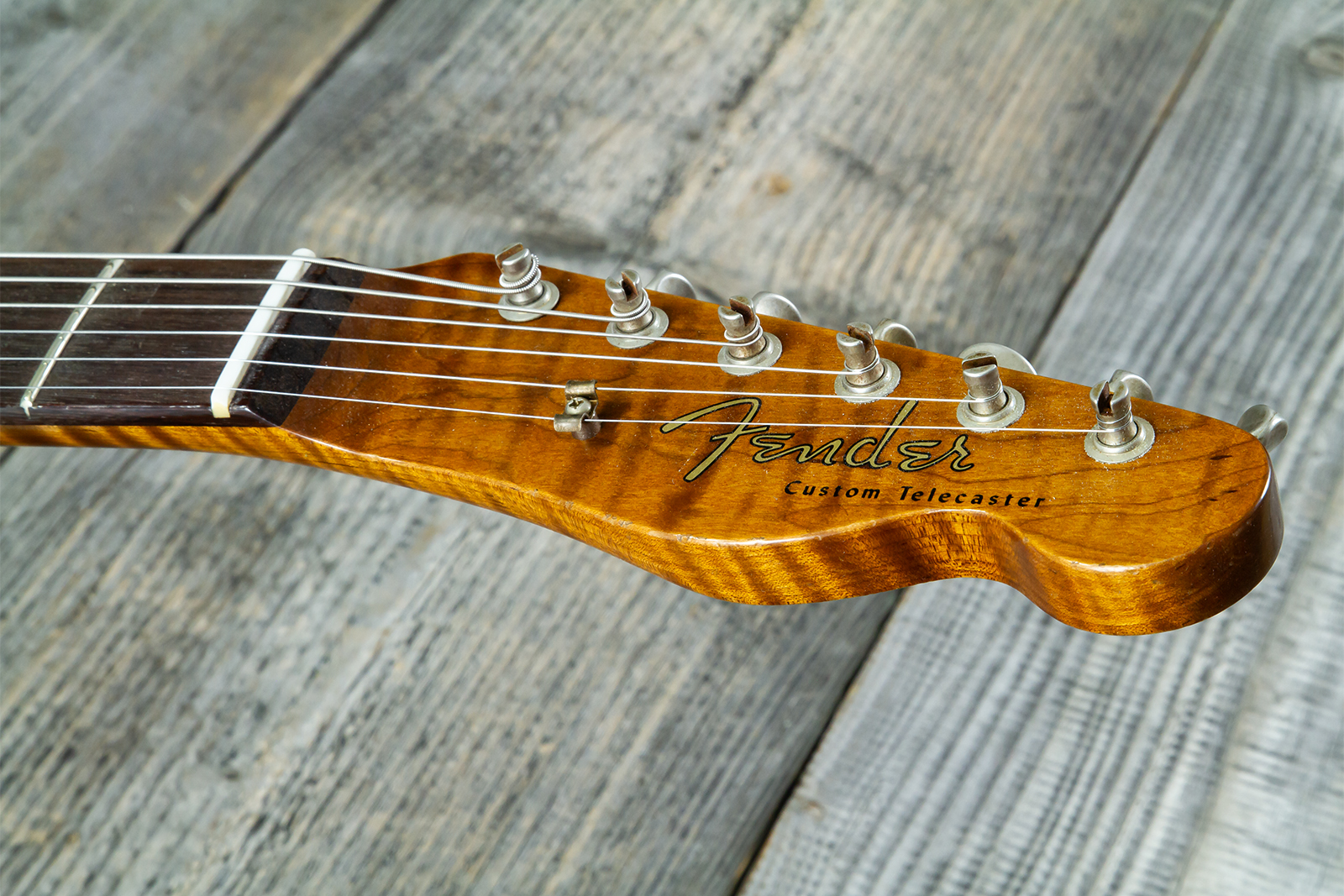 Fender Custom Shop Tele 1960 Vintage Custom 2s Ht Rw #r147862 - Journeyman Relic 3-color Sunburst - Guitare Électrique Forme Tel - Variation 7