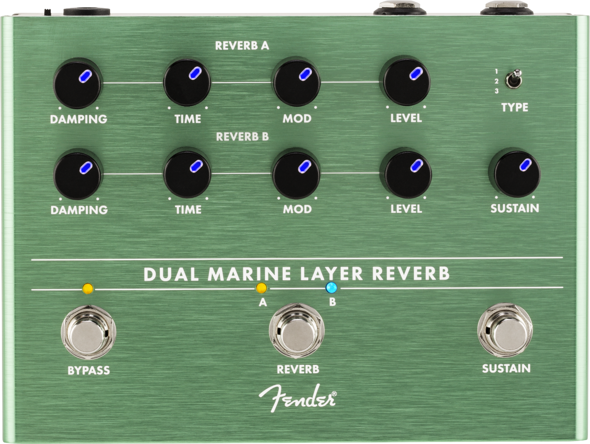 Fender Dual Marine Layer Reverb - PÉdale Reverb / Delay / Echo - Variation 1