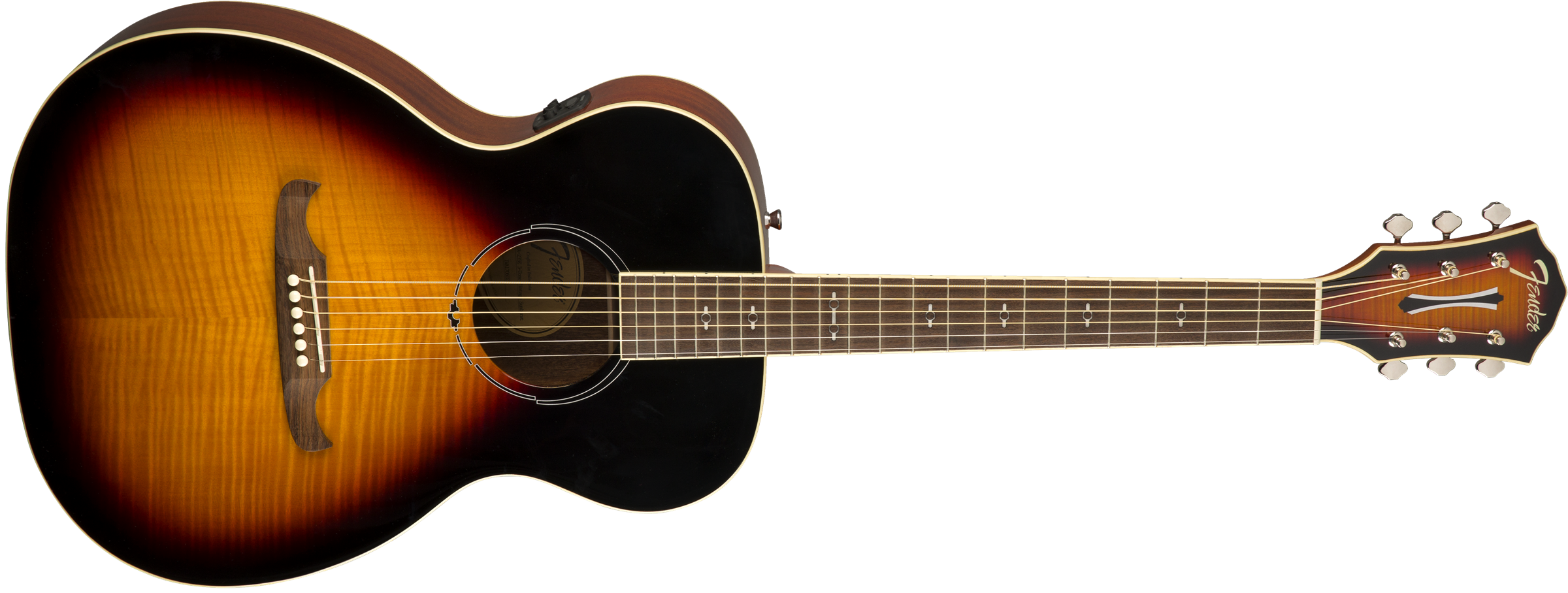 Fender Fa-235e Alternative Concert Erable Acajou Lau - 3-color Sunburst - Guitare Electro Acoustique - Variation 5
