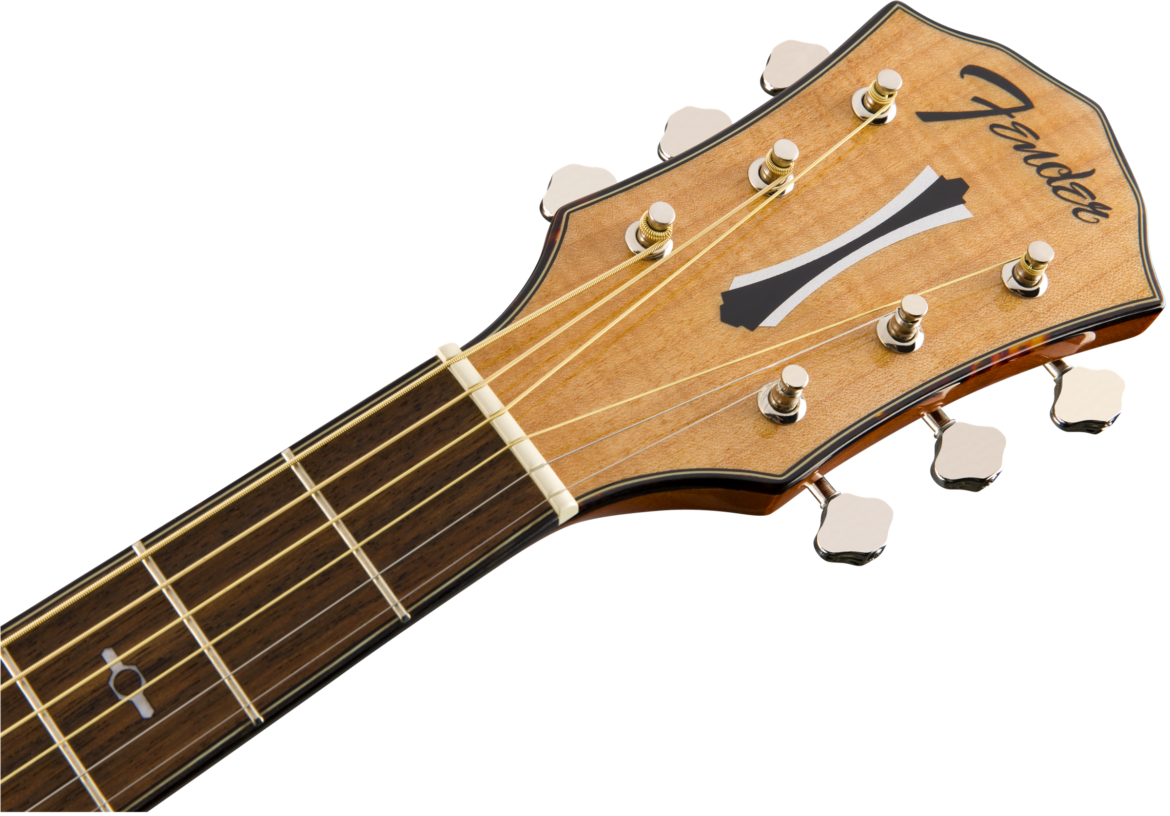 Fender Fa-345ce Alternative Auditorium Cw Erable Lacewood Lau - Natural - Guitare Electro Acoustique - Variation 4