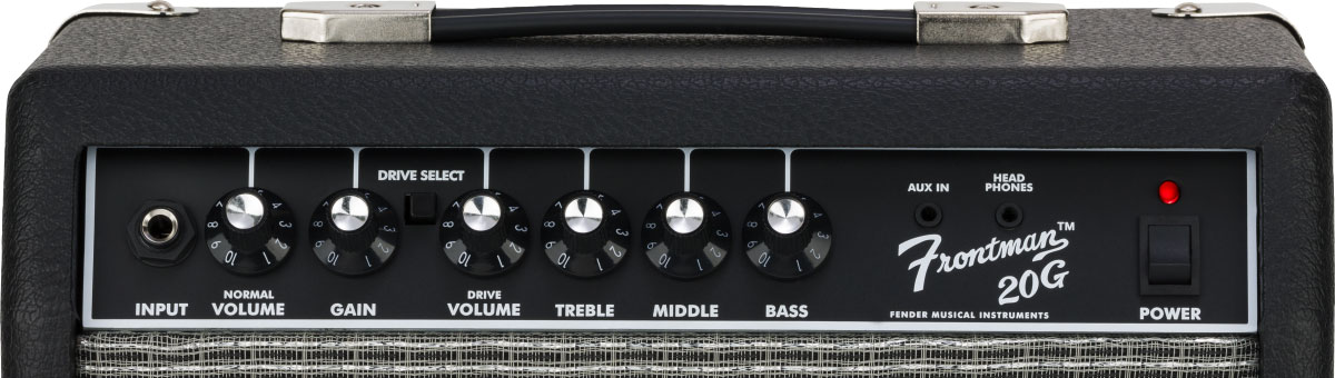 Fender Frontman 20g 20w 1x8 Black - Ampli Guitare Électrique Combo - Variation 3