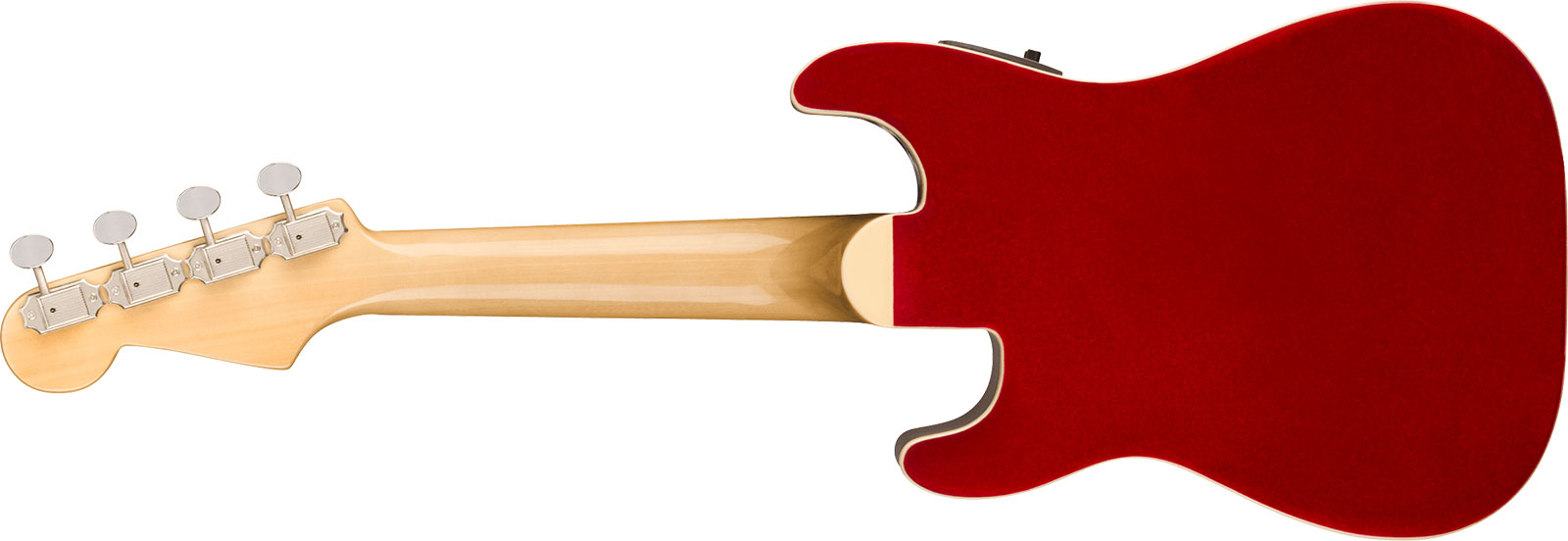 Fender Fullerton Strat Uke Concert Cw Epicea Okoume Noy - Candy Apple Red - UkulÉlÉ - Variation 1