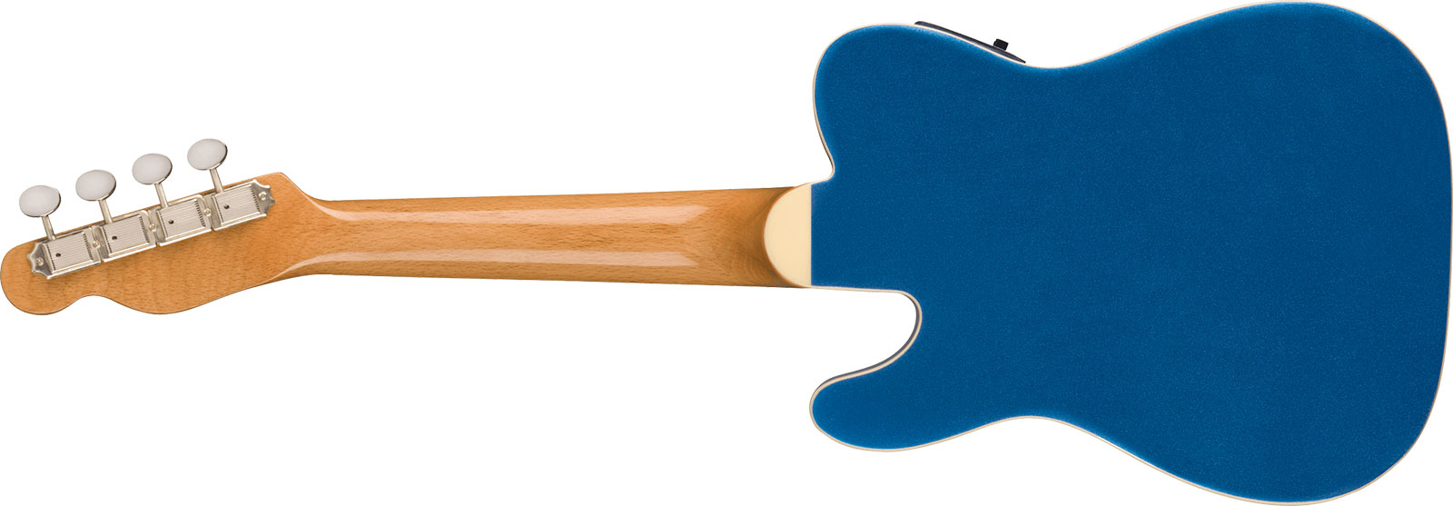 Fender Fullerton Tele Uke Concert Cw Epicea Okoume Noy - Lake Placid Blue - UkulÉlÉ - Variation 1