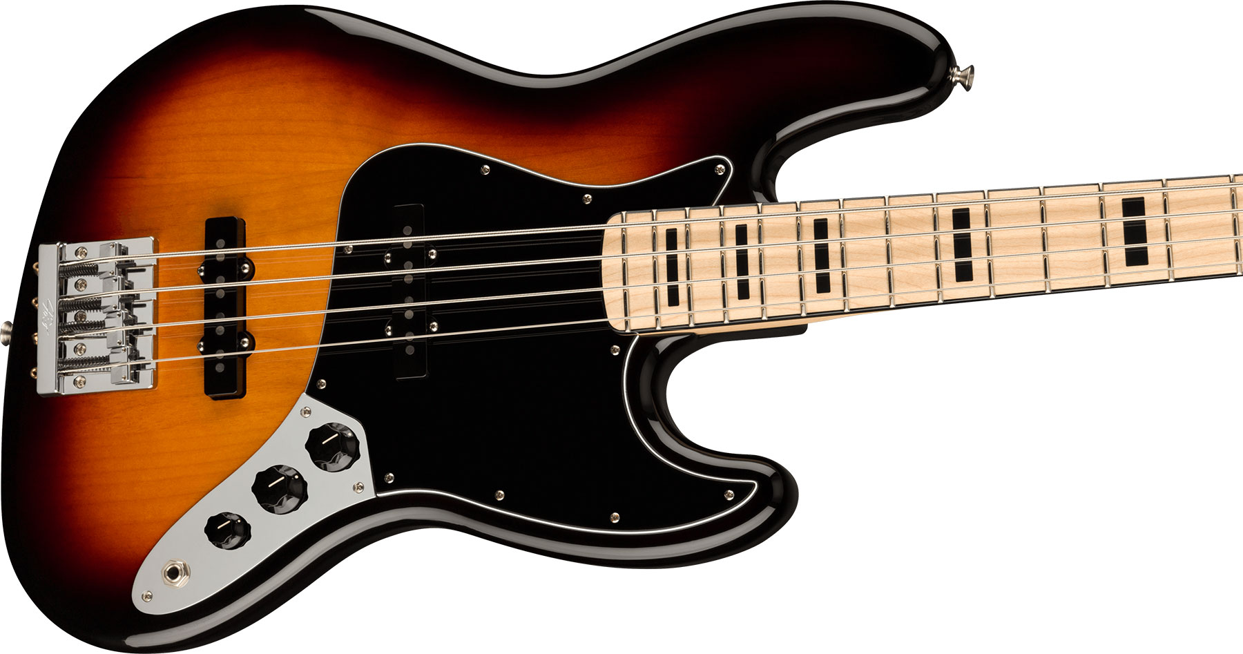 Fender Geddy Lee Jazz Bass Signature Mex Mn - 3-color Sunburst - Basse Électrique Solid Body - Variation 2