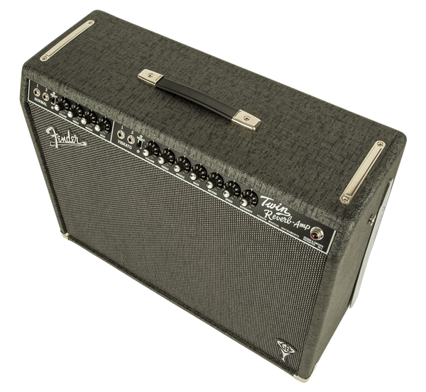 Fender George Benson Gb Twin Reverb 85w Gray 2x12 - Ampli Guitare Électrique Combo - Variation 1