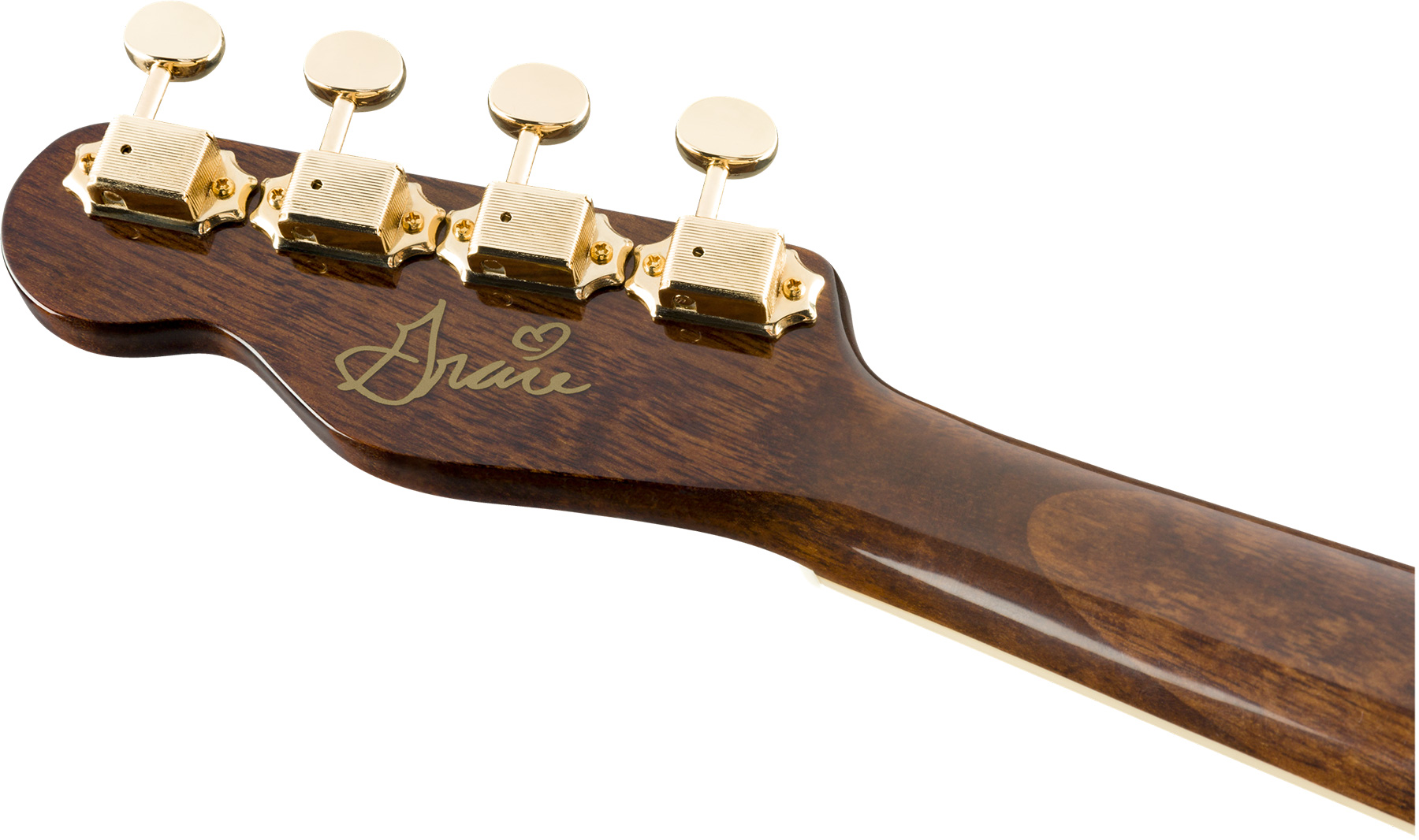 Fender Grace Vanderwaal Concert Uke Signature Tout Sapele Wal - Natural - UkulÉlÉ - Variation 4