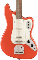 Guitare électrique baryton Fender Vintera II '60s Bass VI (MEX, RW) - Fiesta red