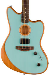 Acoustasonic Player Jazzmaster (MEX, RW) - ice blue