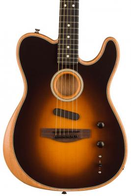 Guitare electro acoustique Fender Acoustasonic Player Telecaster (MEX, RW) - Shadow burst