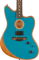 Guitare folk Fender American Acoustasonic Jazzmaster - Ocean turquoise