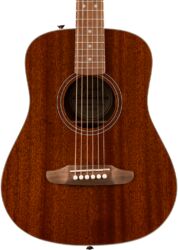 Guitare folk Fender California Standard Redondo Mini +Bag - natural
