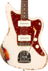 Custom Shop 1962 Jazzmaster #R133709 - Heavy Relic Shell Pink o. 3-Color Sunburst