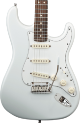 Guitare électrique forme str Fender Custom Shop Jeff Beck Stratocaster - Nos olympic white