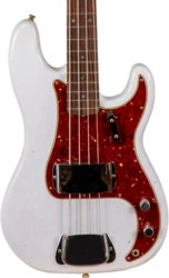 Basse électrique solid body Fender Custom Shop 1960 Precision Bass #R140276 - Journeyman Relic White Blonde