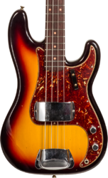FENDER Custom Shop 1963 Precision Bass #CZ56919 - journeyman relic 3-color sunburst
