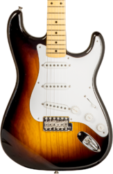 Guitare électrique forme str Fender Custom Shop 70th Anniversary 1954 Stratocaster Ltd #XN4597 - Time capsule wide fade 2-color sunburst