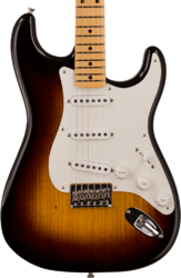 Guitare électrique forme str Fender Custom Shop Vintage Custom '55 Hardtail Strat - Time Capsule 2-Color Sunburst