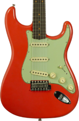 Custom Shop Poblano 1962 Stratocaster #CZ584215 - Journeyman Relic Fiesta Red 