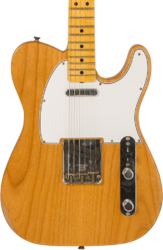 Guitare électrique forme tel Fender Custom Shop 1968 Telecaster #R123298 - Relic aged natural