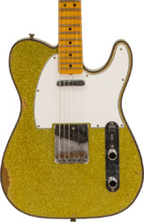 Custom Shop 1963  Telecaster Custom Ltd #CZ545983 - Relic Chartreuse Sparkle