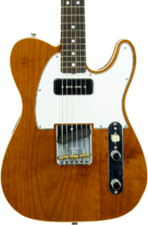 Guitare électrique forme tel Fender Custom Shop Double Esquire Custom #CZ590971 - Closet Classic Aged Natural