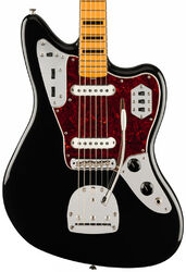 Guitare électrique rétro rock Fender Vintera II '70s Jaguar (MEX, MN) - Black