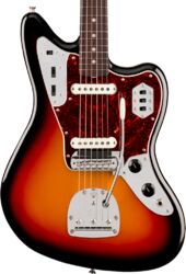 Guitare électrique rétro rock Fender Vintera III Mid '60s Jaguar (MEX, RW) - 3-color sunburst