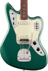 Guitare électrique rétro rock Fender Vintera III Mid '60s Jaguar (MEX, RW) - sherwood green metallic