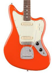 Guitare électrique rétro rock Fender Player Jaguar II (MEX, RW) - Rallye Orange