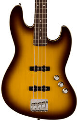 Basse électrique solid body Fender Aerodyne Special Jazz Bass (Japan, RW) - Chocolate burst