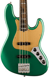 Basse électrique solid body Fender American Ultra Jazz Bass Ltd (USA, EB) - Mystic pine green