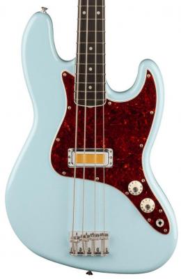 Basse électrique solid body Fender Gold Foil Jazz Bass (MEX, EB) - Sonic blue