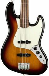 Basse électrique solid body Fender Player Jazz Bass Fretless (MEX, PF) - 3-color sunburst
