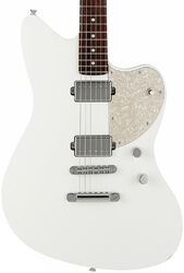 Guitare électrique rétro rock Fender Made in Japan Elemental Jazzmaster - Nimbus white