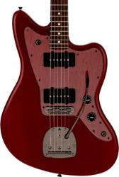 Made in Japan Hybrid II Jazzmaster Ltd - matte inferno red