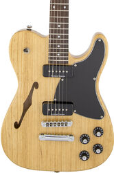 Guitare électrique forme tel Fender Jim Adkins JA-90 Telecaster Thinline (MEX, LAU) - Natural