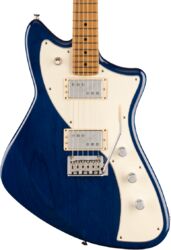 Guitare électrique rétro rock Fender Player Plus Meteora HH Ltd (MEX, MN) - Sapphire blue transparent