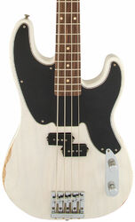 Basse électrique solid body Fender Mike Dirnt Road Worn Precision Bass (MEX, RW) - White blonde