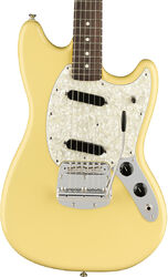 Guitare électrique rétro rock Fender American Performer Mustang (USA, RW) - Vintage white