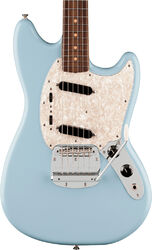 Guitare électrique rétro rock Fender Vintera III Mid '60s Mustang (MEX, RW) - Sonic blue