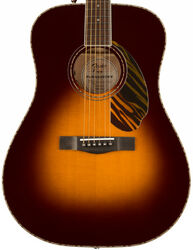 Guitare folk Fender PD-220E Paramount - 3-tone vintage sunburst